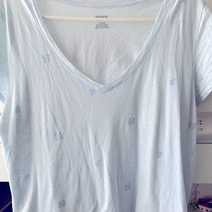 Blue PINK t shirt size medium